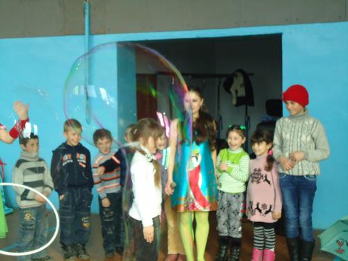 Лиза в пузыре